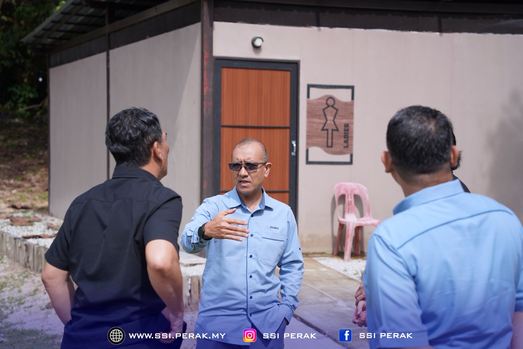 KUNJUNG HORMAT KETUA PEGAWAI EKSEKUTIF SSI KE ATAS YANG DIPERTUA MAJLIS DAERAH TAPAH 7