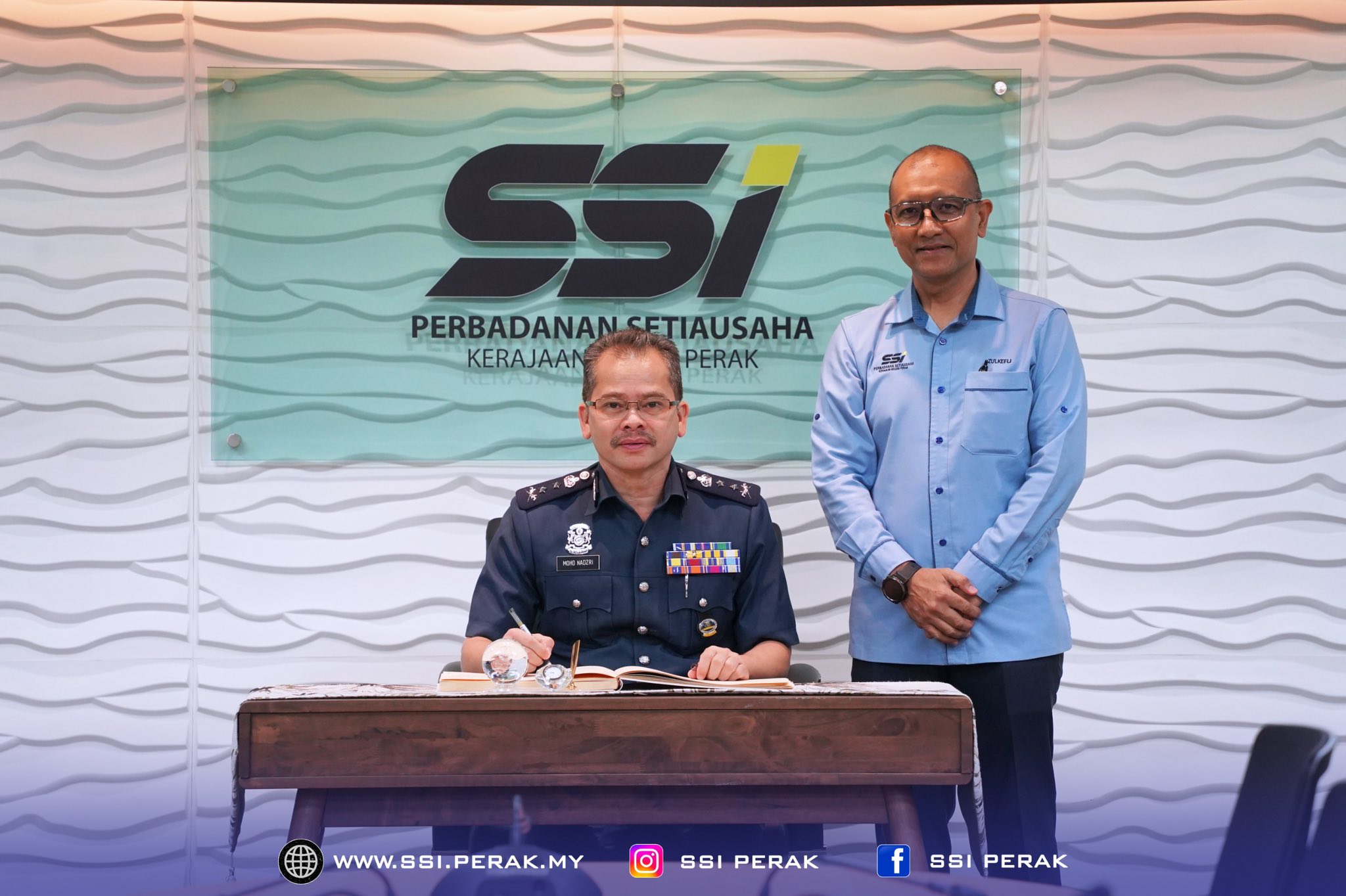 KUNJUNG HORMAT DARI PENGARAH KASTAM NEGERI PERAK 1