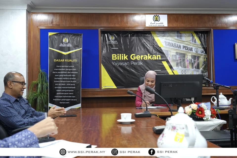 KUNJUNG HORMAT KEPADA PENGURUS BESAR YAYASAN PERAK 5