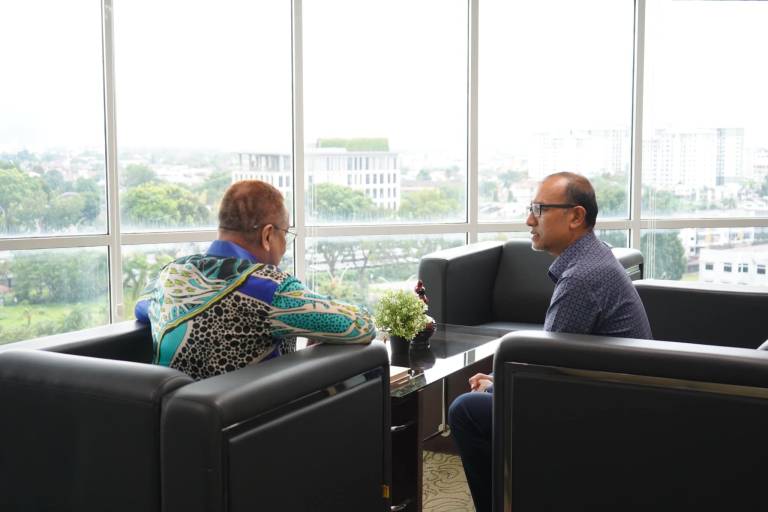 kunjungan hormat daripada Perbendaharaan Negeri Kelantan 1