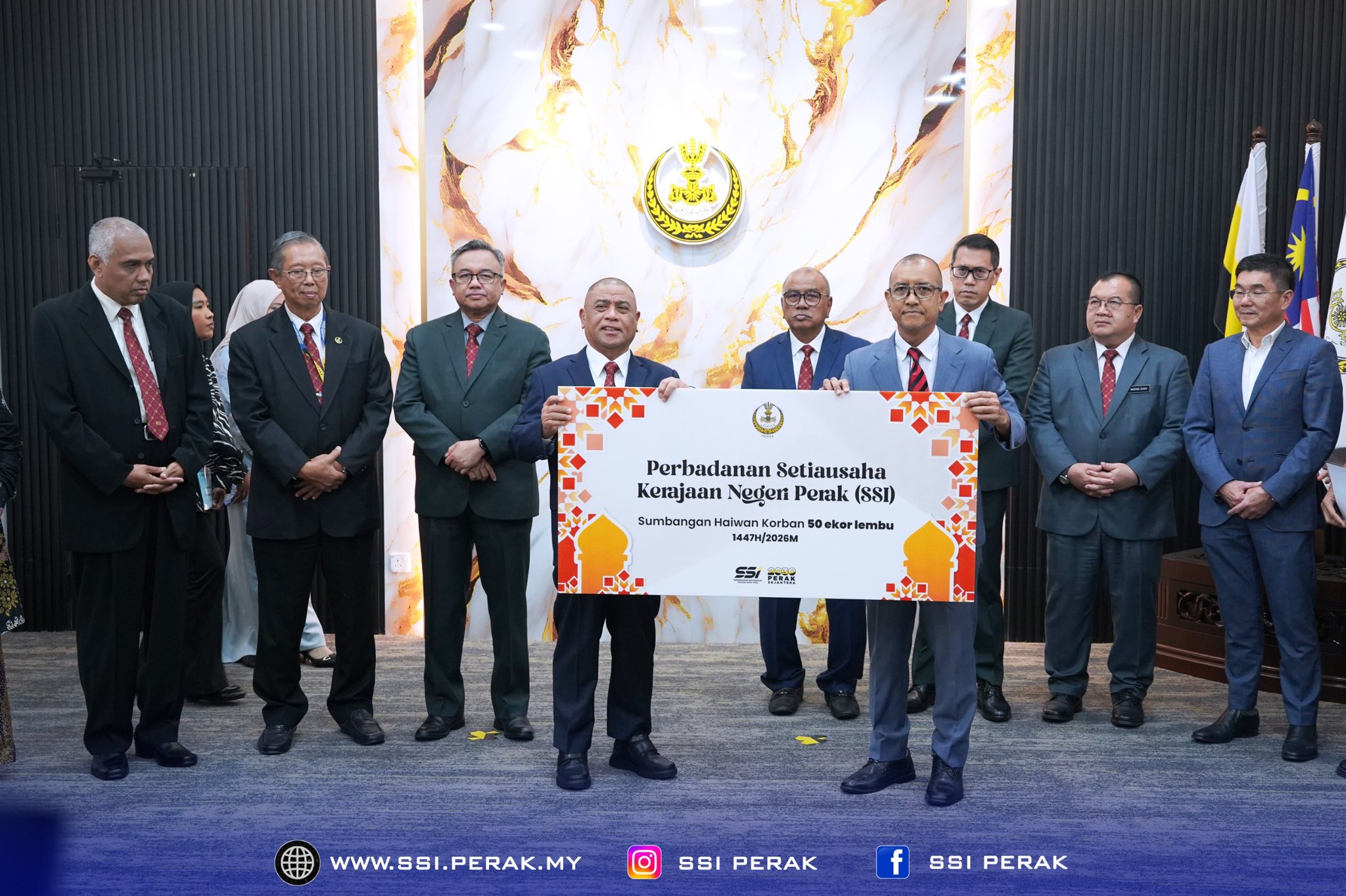 MAJLIS AKAD PENYERAHAN SUMBANGAN LEMBU KORBAN TAHUN 2026 1