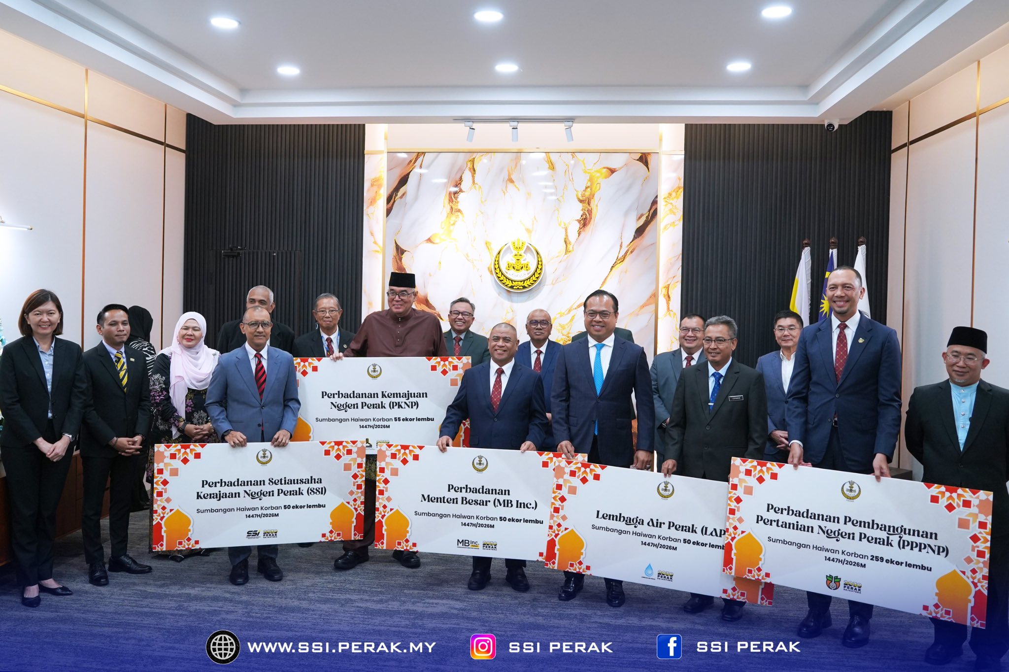 MAJLIS AKAD PENYERAHAN SUMBANGAN LEMBU KORBAN TAHUN 2026 3