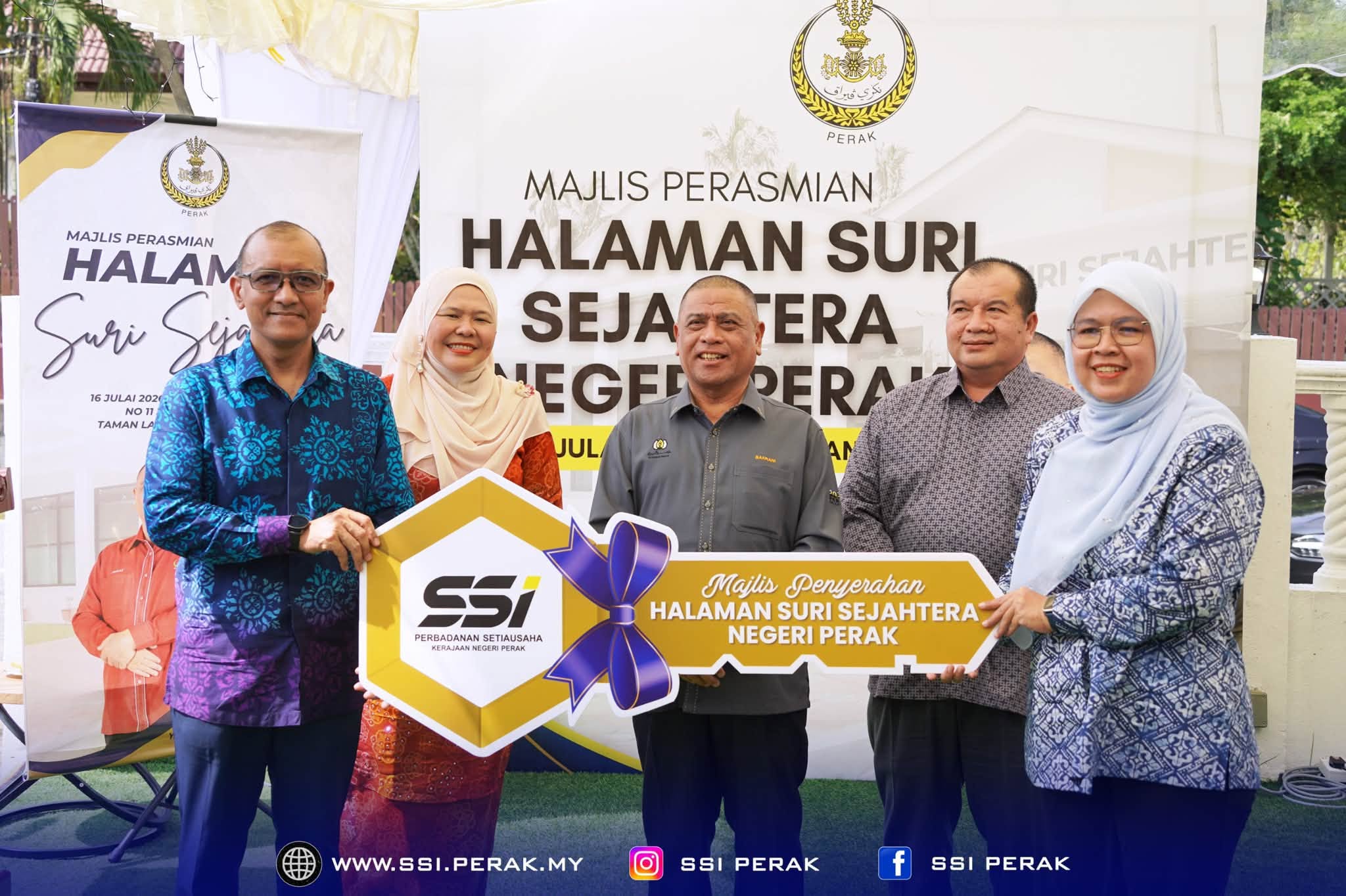 MAJLIS PERASMIAN HALAMAN SURI SEJAHTERA NEGERI PERAK 4