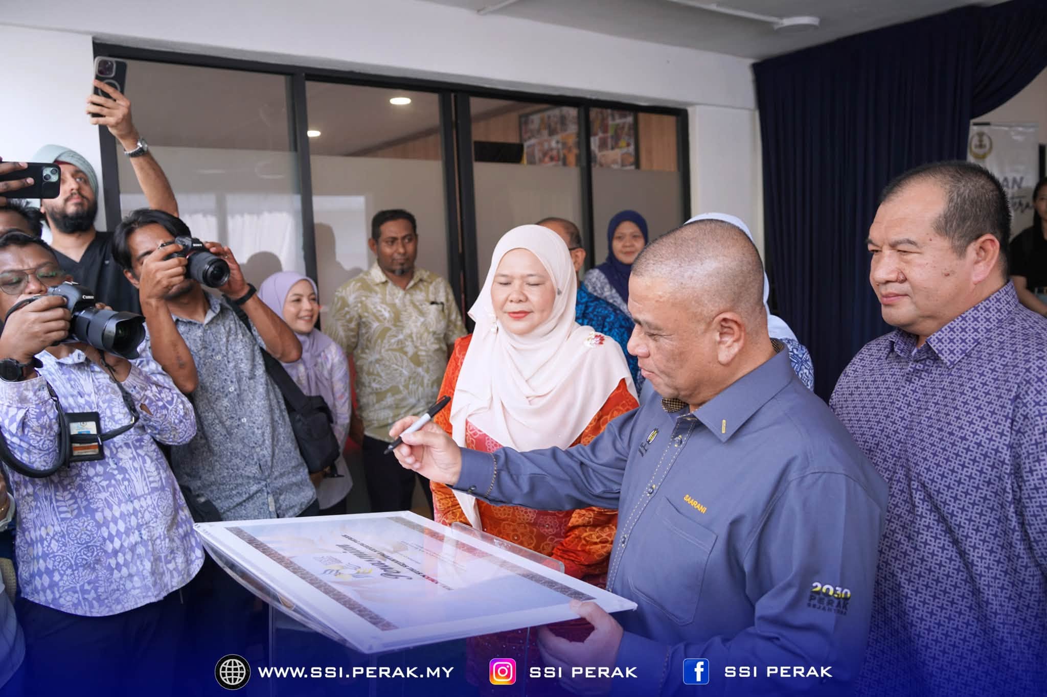 MAJLIS PERASMIAN HALAMAN SURI SEJAHTERA NEGERI PERAK 5