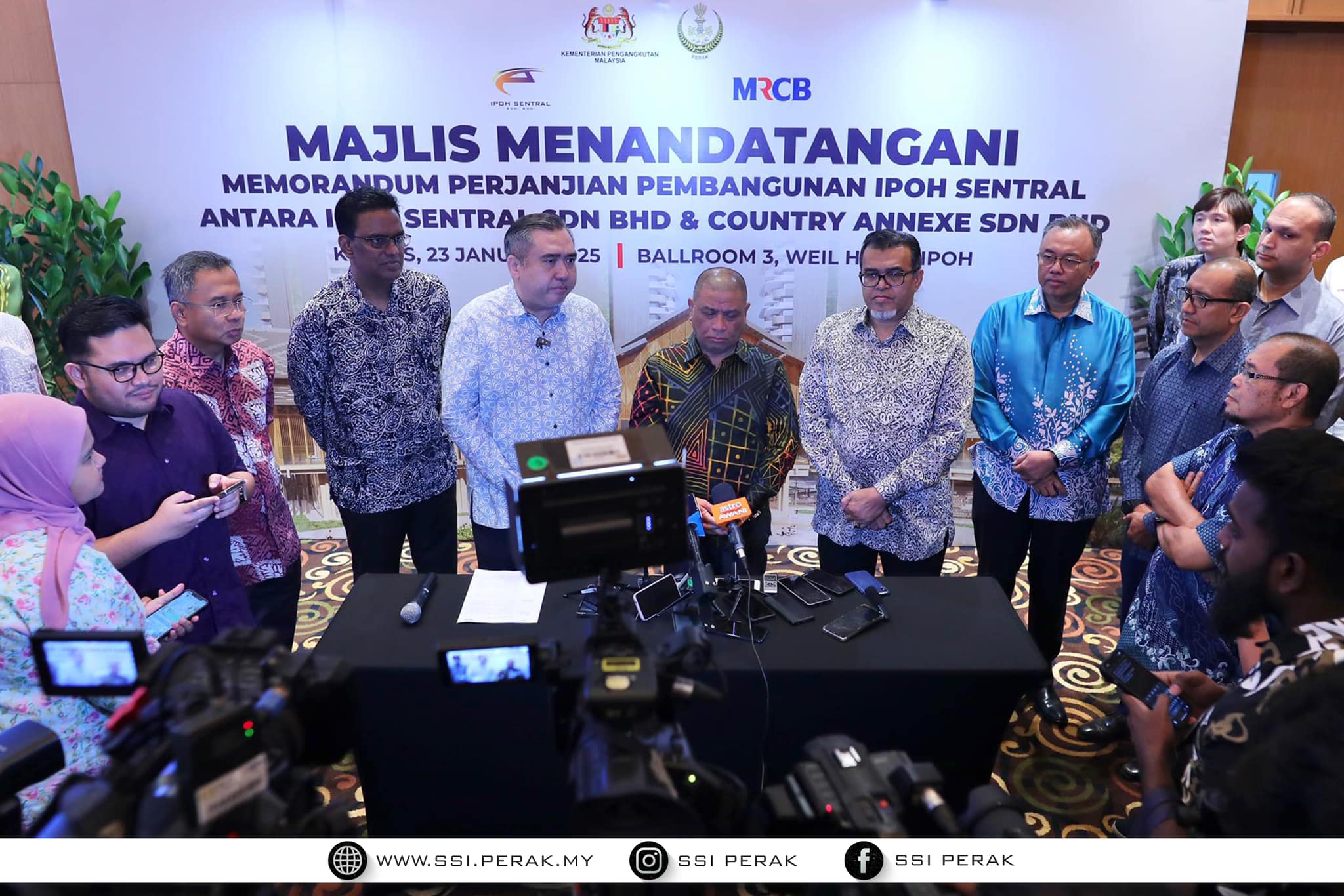 MAJLIS MENANDATANGANI MEMORANDUM PERJANJIAN ANTARA IPOH SENTRAL 2