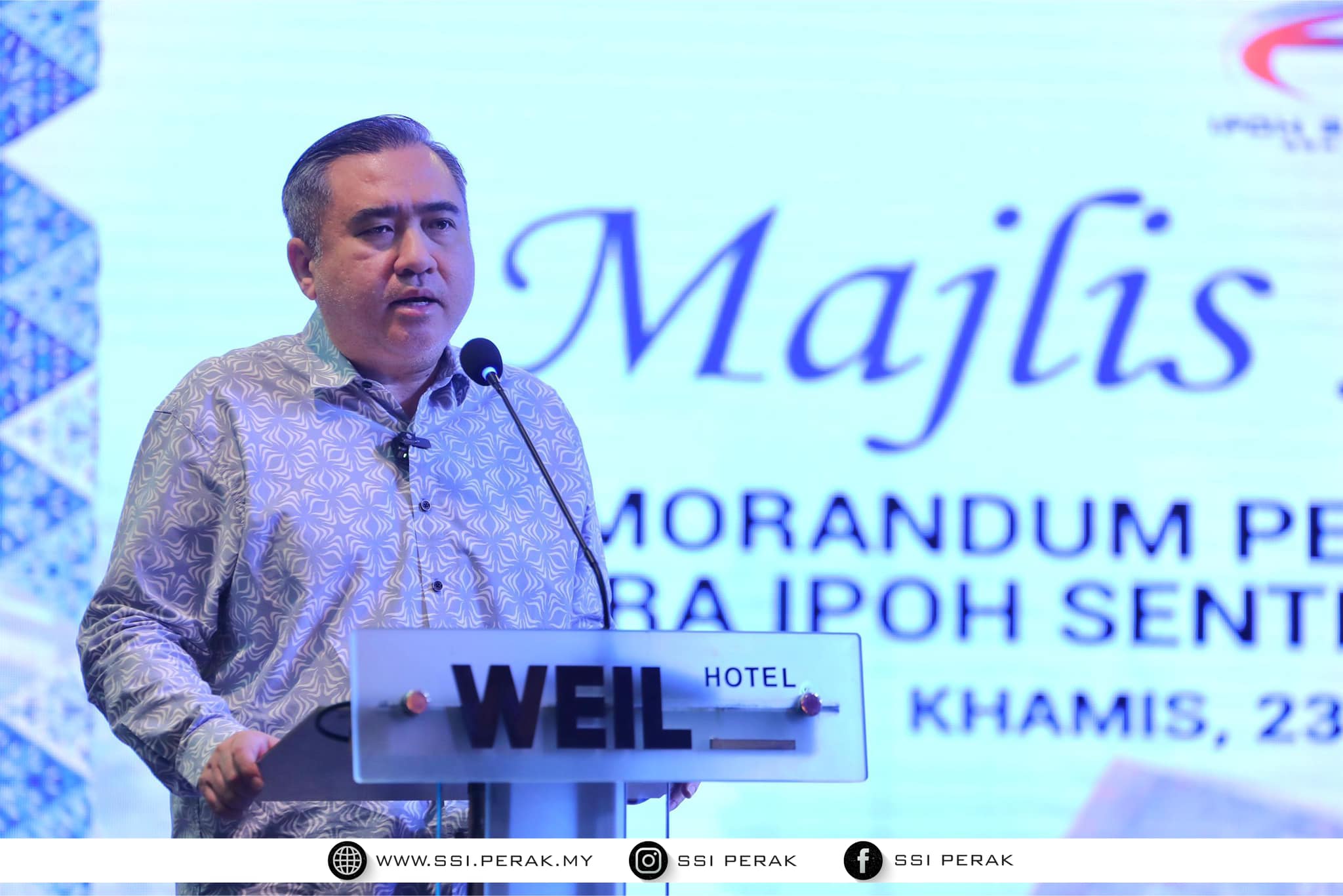 MAJLIS MENANDATANGANI MEMORANDUM PERJANJIAN ANTARA IPOH SENTRAL 7