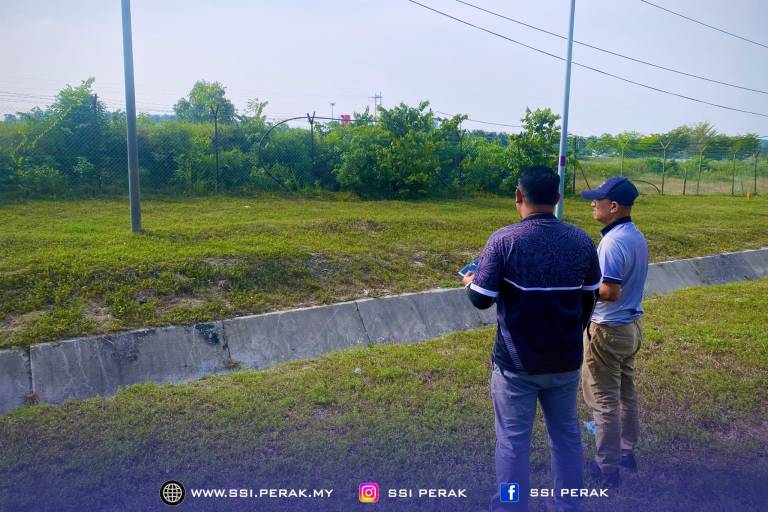 Lawatan Tapak Cadangan Skim Perumahan di Wilayah Tronoh, Mukim Belanja 6