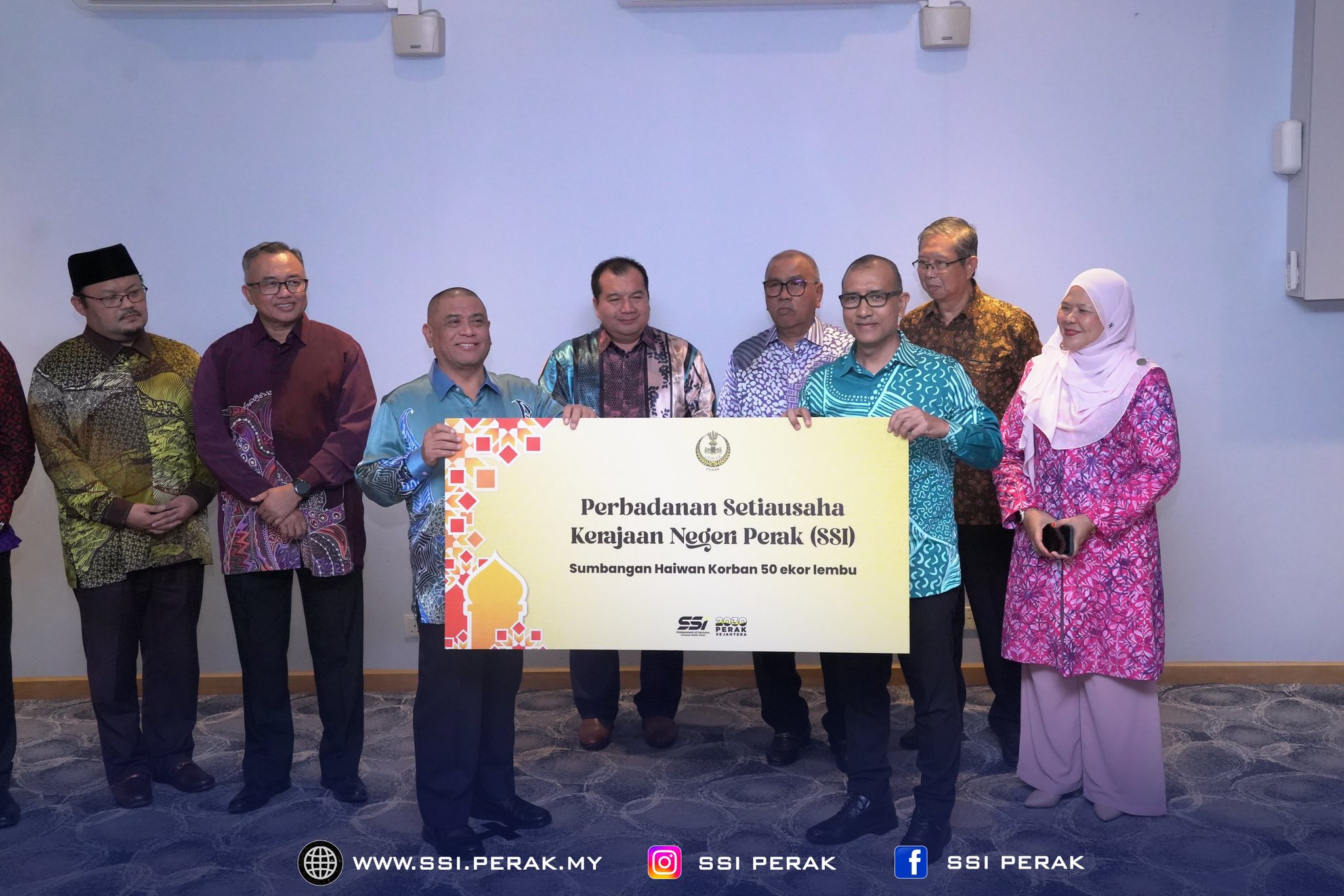 MAJLIS AKAD PENYERAHAN SUMBANGAN LEMBU -4