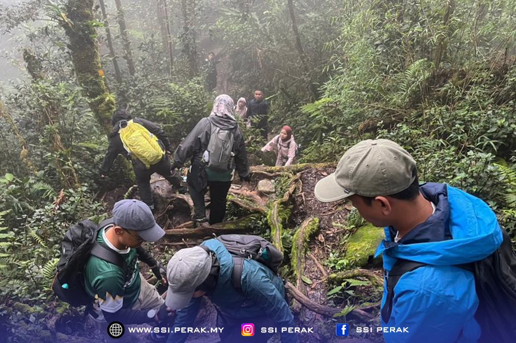 EKSPEDISI GUNUNG IRAU @ MOSSY FOREST ANJURAN KELASSi 5