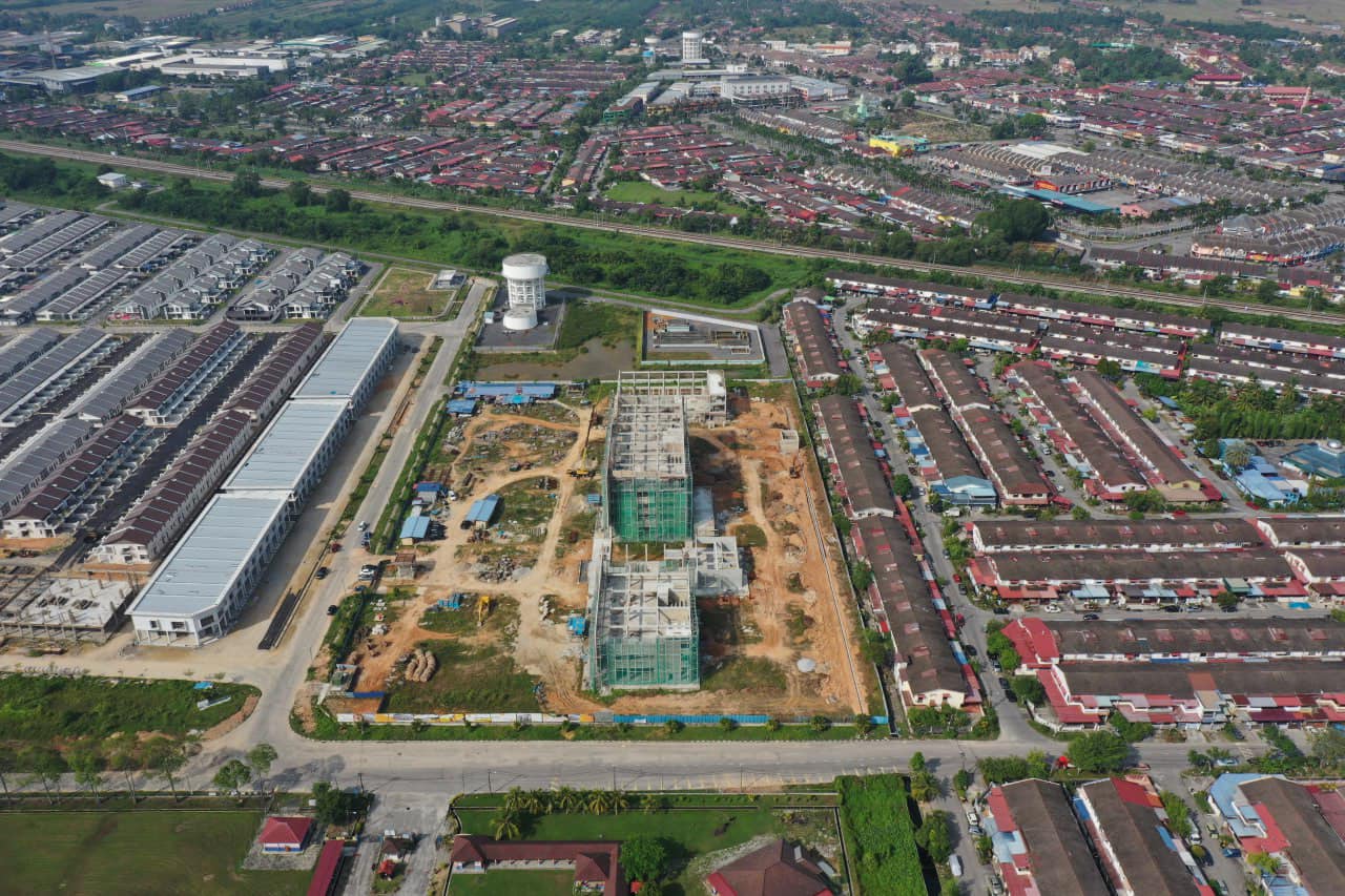 Lawatan Tapak ke Pejabat Baharu Pusat Pentadbiran Daerah 5