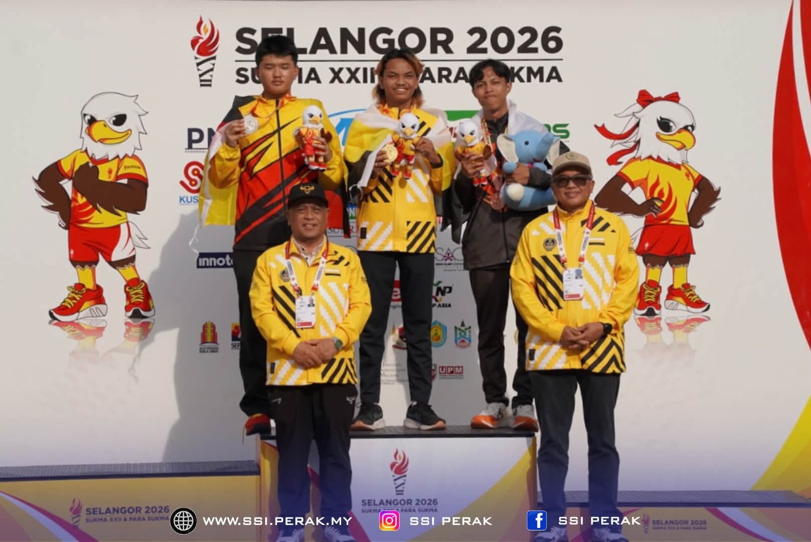 ATLET SUKAN MENEMBAK SUMBANG 5 PINGAT BUAT KONTINJEN PERAK DI SUKMA XXII SELANGOR 2026 5
