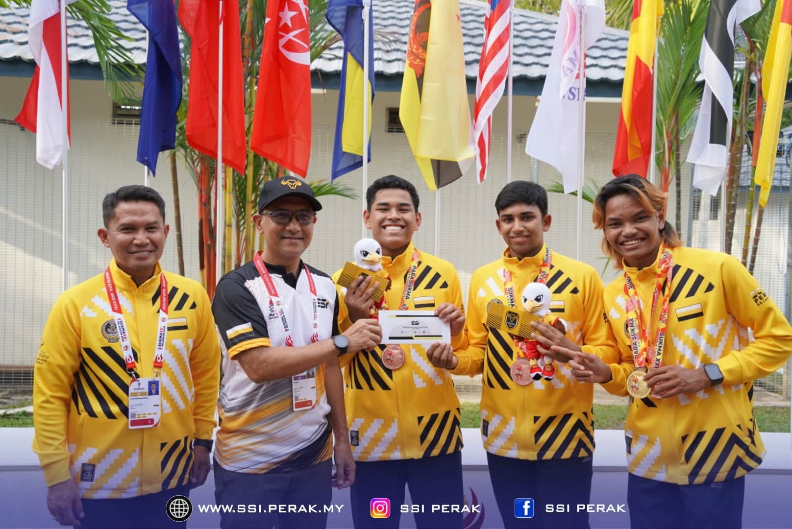 ATLET SUKAN MENEMBAK SUMBANG 5 PINGAT BUAT KONTINJEN PERAK DI SUKMA XXII SELANGOR 2026 7