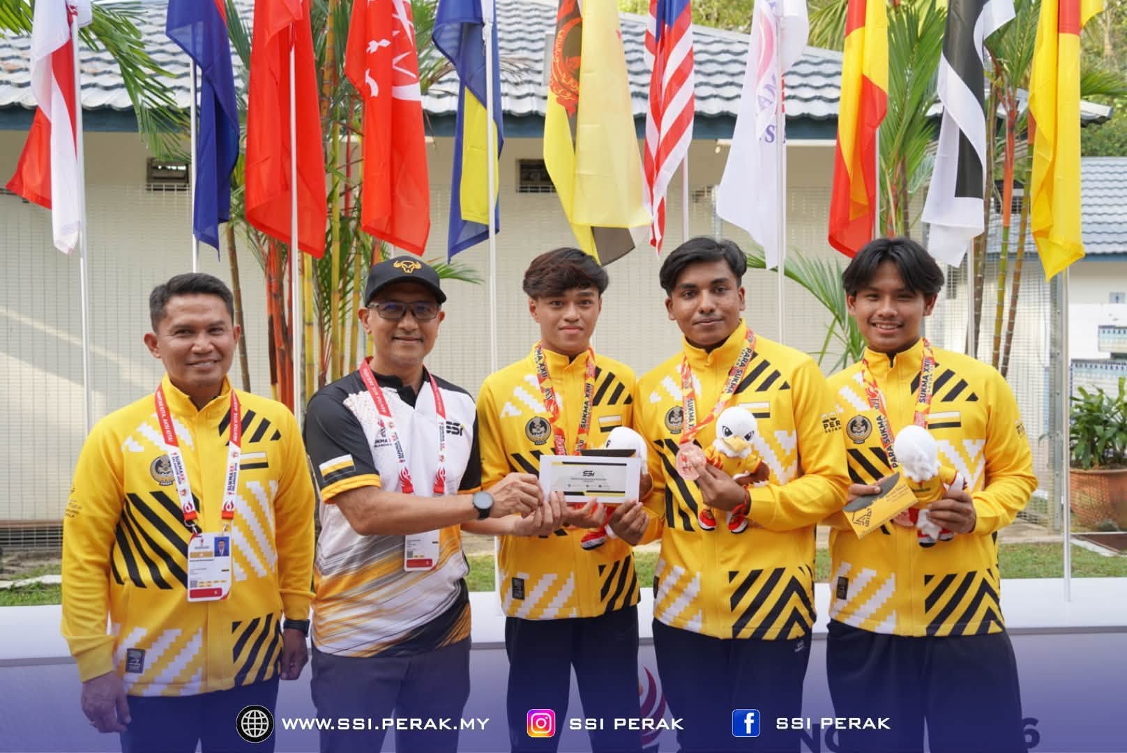 ATLET SUKAN MENEMBAK SUMBANG 5 PINGAT BUAT KONTINJEN PERAK DI SUKMA XXII SELANGOR 2026 8