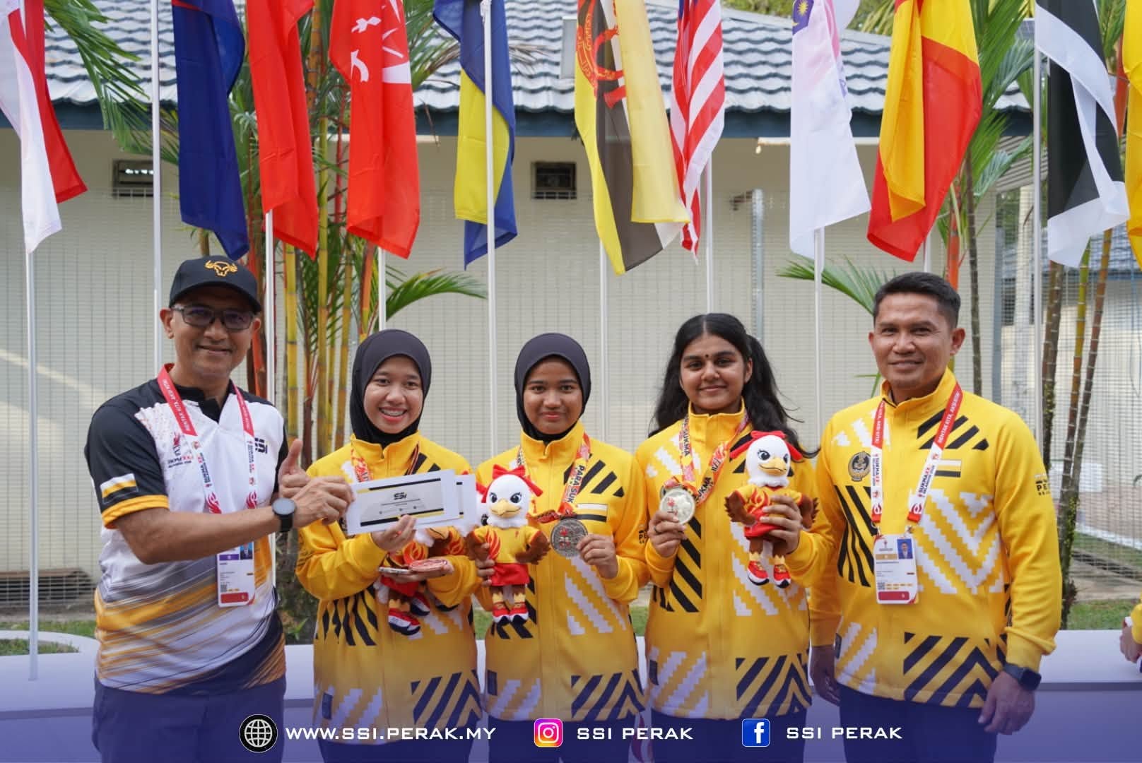 ATLET SUKAN MENEMBAK SUMBANG 5 PINGAT BUAT KONTINJEN PERAK DI SUKMA XXII SELANGOR 2026 9