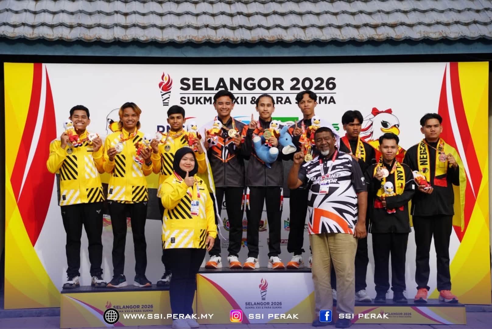 SKUAD MENEMBAK PERAK AKHIRI SAINGAN SUKMA XXII DENGAN PENCAPAIAN CEMERLANG 1