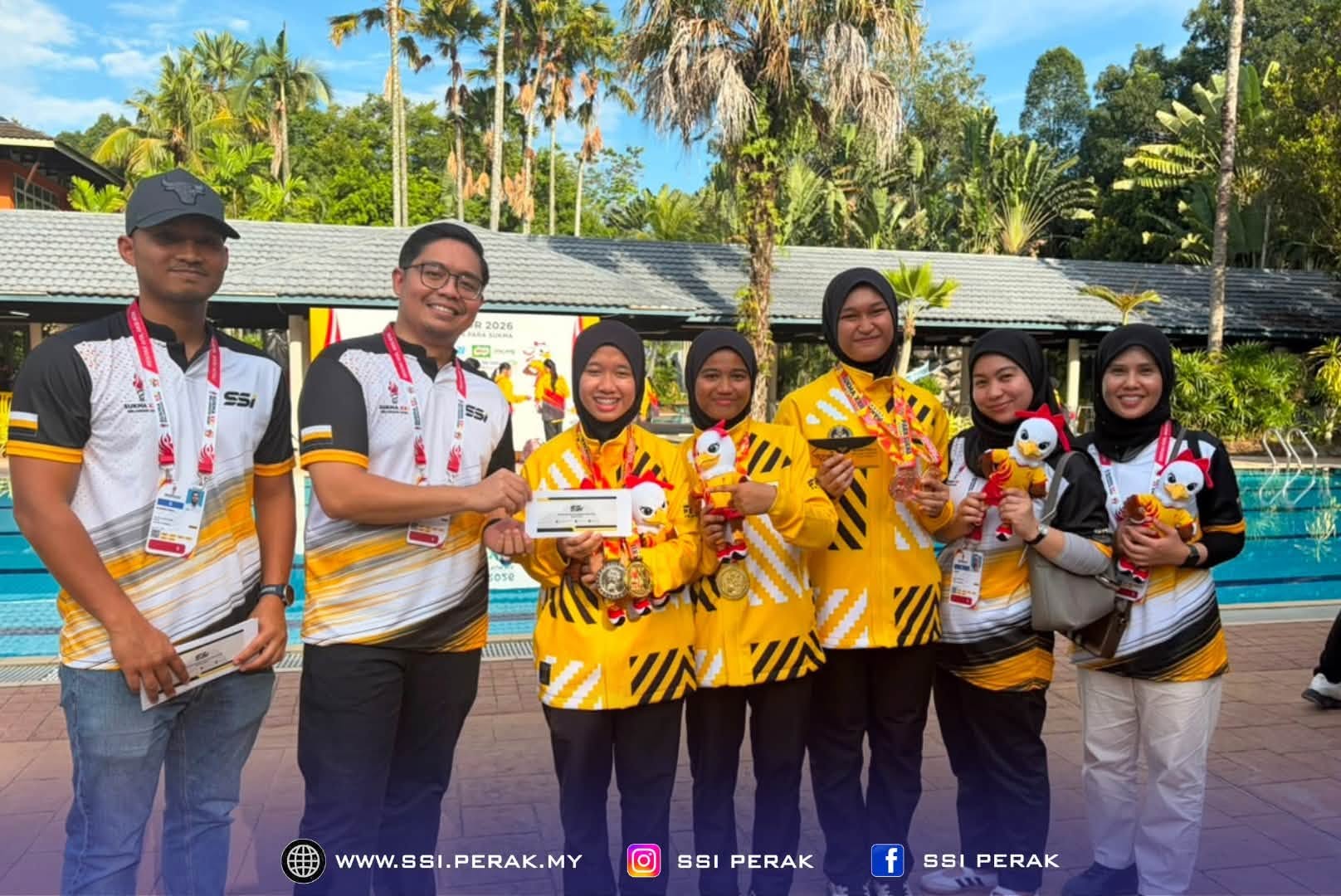 SKUAD MENEMBAK PERAK AKHIRI SAINGAN SUKMA XXII DENGAN PENCAPAIAN CEMERLANG 5