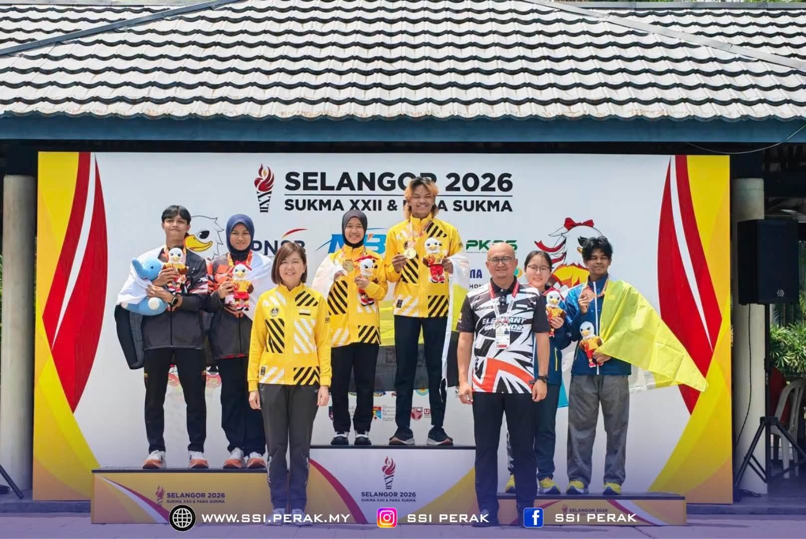 SKUAD MENEMBAK PERAK AKHIRI SAINGAN SUKMA XXII DENGAN PENCAPAIAN CEMERLANG 6