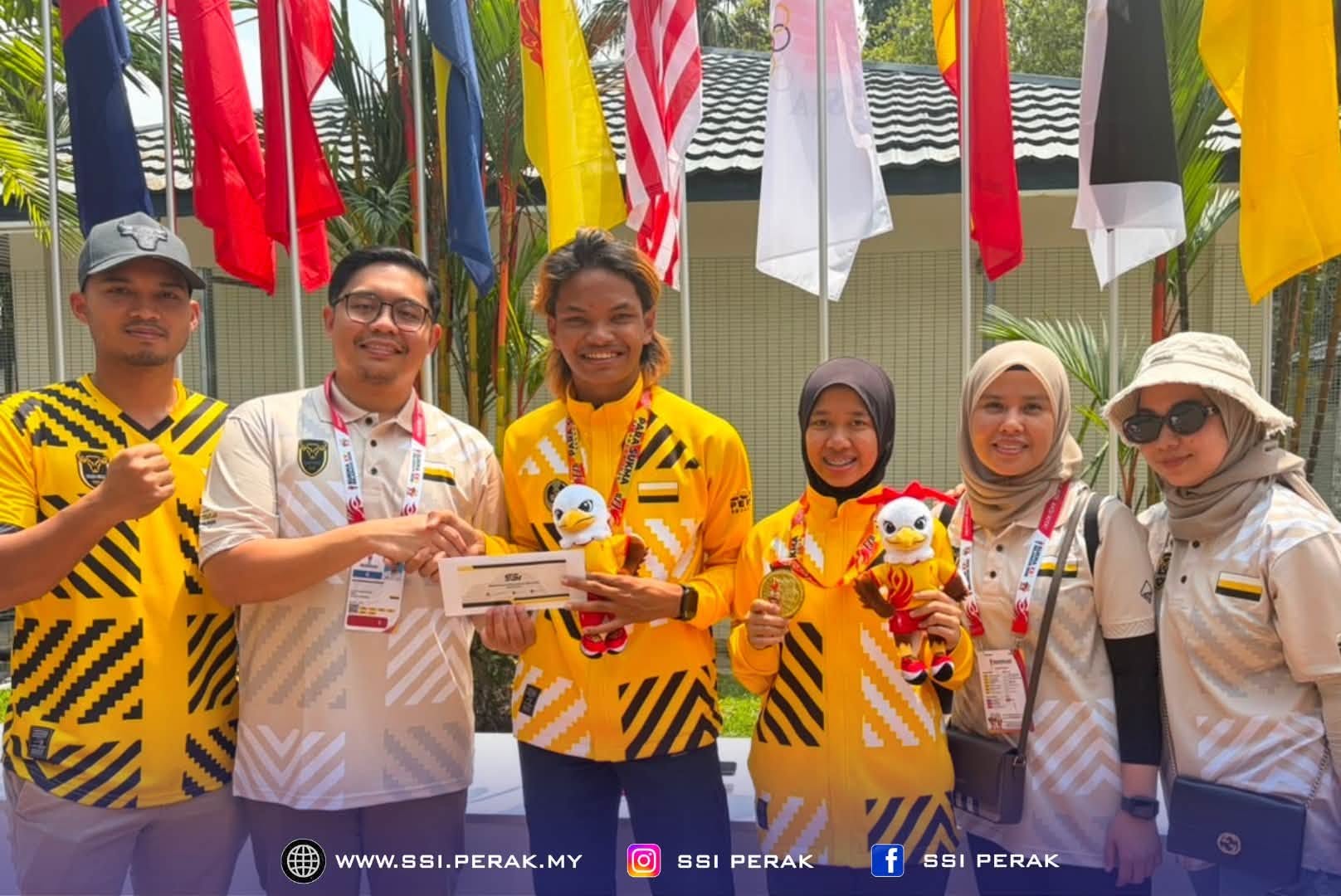 SKUAD MENEMBAK PERAK AKHIRI SAINGAN SUKMA XXII DENGAN PENCAPAIAN CEMERLANG 7