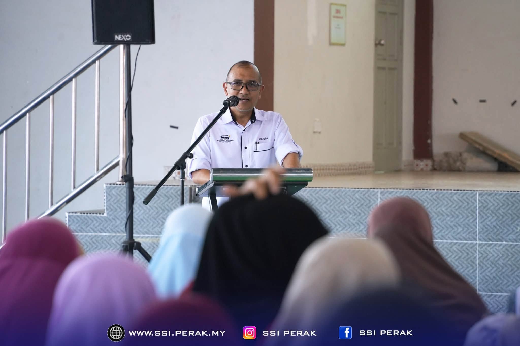 SSI PERAK SALUR SUMBANGAN ZAKAT WAKALAH KEPADA MASYARAKAT11