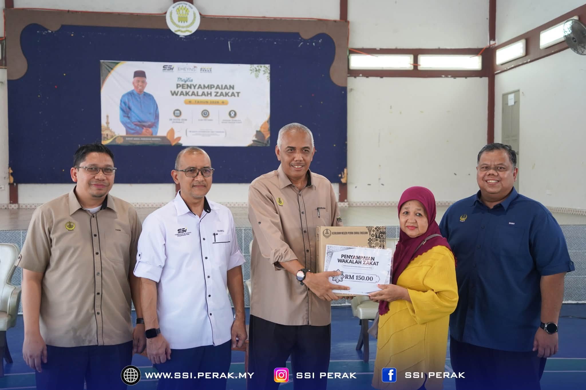 SSI PERAK SALUR SUMBANGAN ZAKAT WAKALAH KEPADA MASYARAKAT6