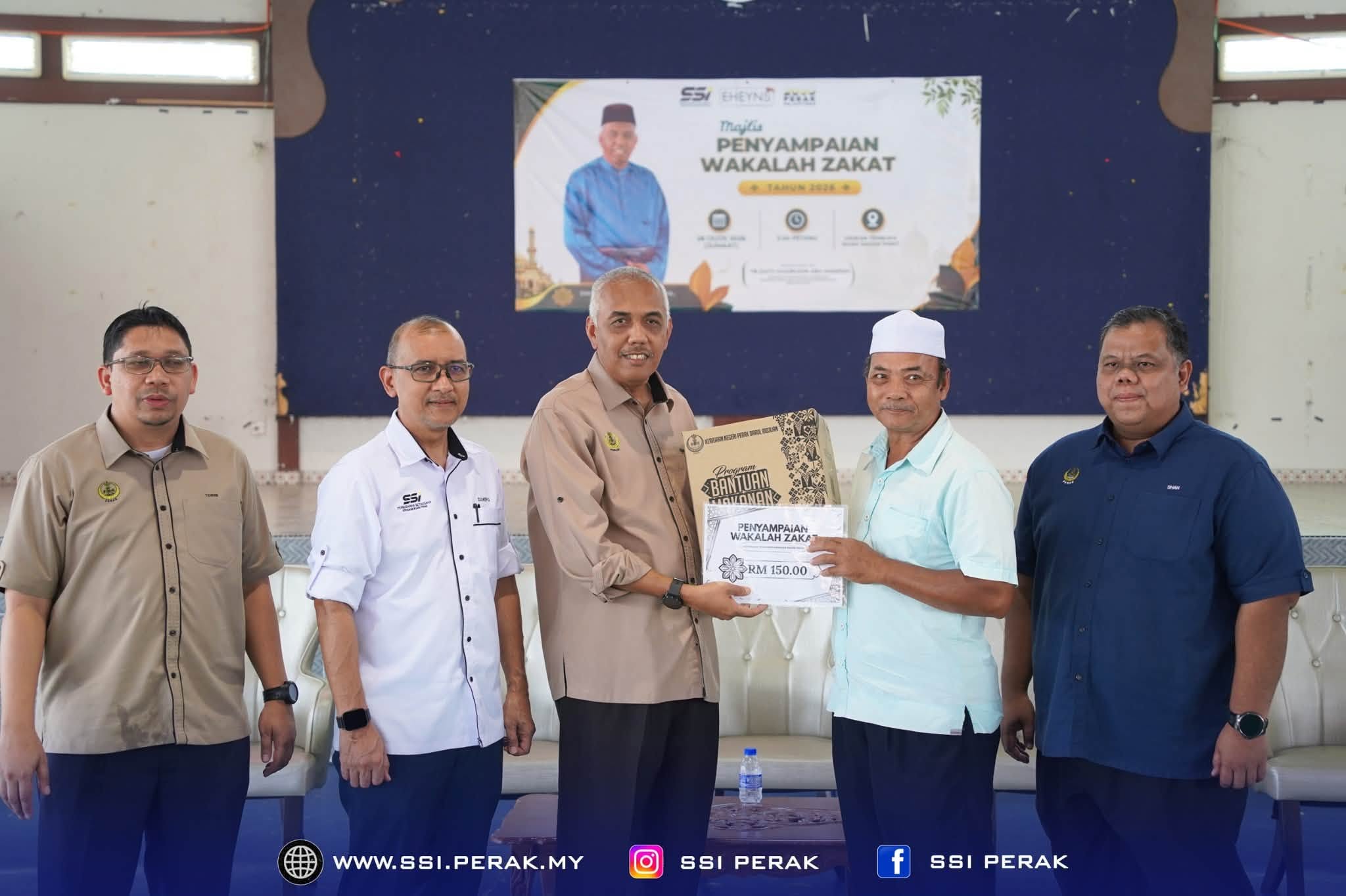SSI PERAK SALUR SUMBANGAN ZAKAT WAKALAH KEPADA MASYARAKAT7