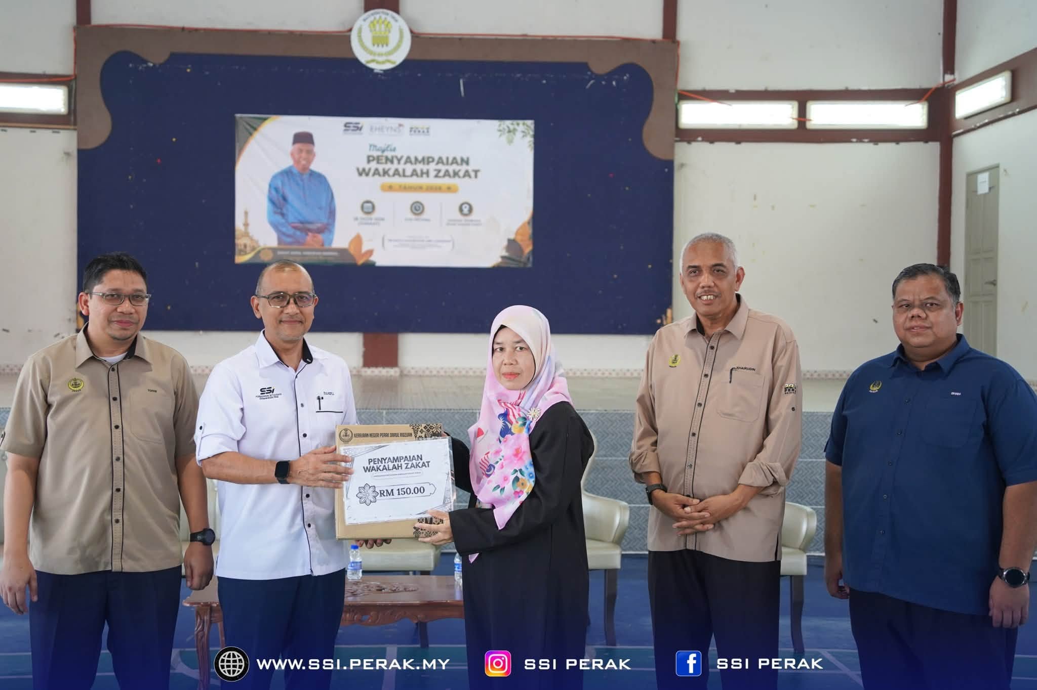 SSI PERAK SALUR SUMBANGAN ZAKAT WAKALAH KEPADA MASYARAKAT9