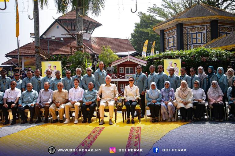 DYMM SULTAN PERAK BERKENAN BERANGKAT KE PAVILION PERAK SEMPENA MAHA 2026 1